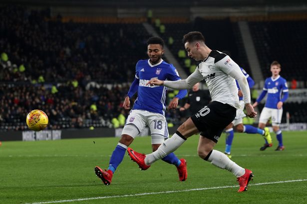 Derby County Vs Ipswich Town